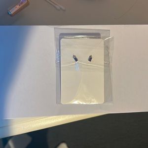 Real sapphire earrings